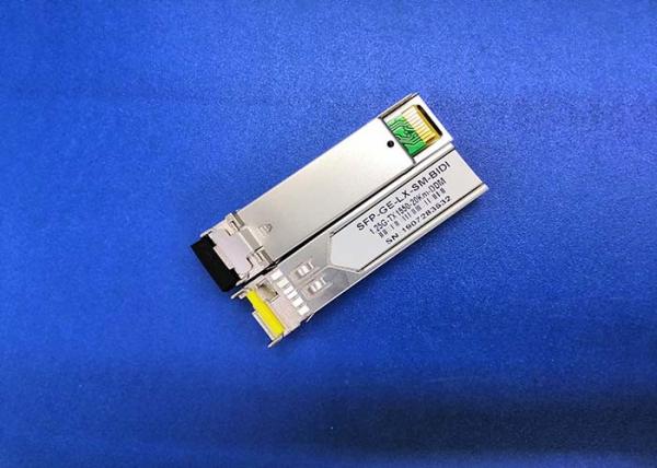 FE SFP 10KM Distance Fiber Optic Transceiver Module BIDI 1550nm/1310nm SM 155Mbps