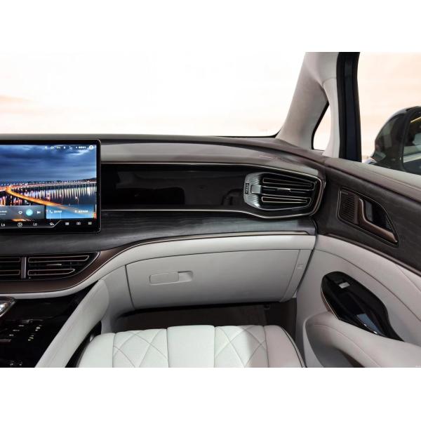 Места двери 7 автомобиля 5 версии большие MPV Denza D9 2022 EV 600 4WD Zunrong роскошные новые