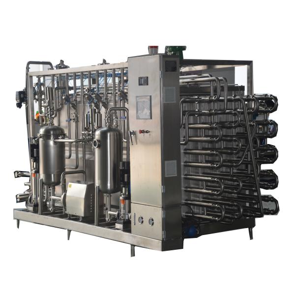 Automatic Tubular UHT Sterilizer For Liquid Foods And Beverage 2000L/H