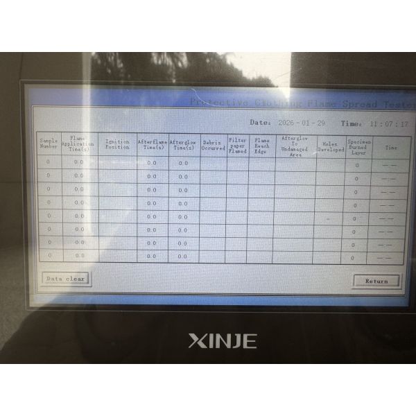 Fire Resistance Test ISO 15025 Protective Clothing Burning Flame Spread Tester