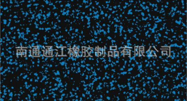 durable blue color flecks crossfit equipment EPDM rubber sheet tiles/ rolls