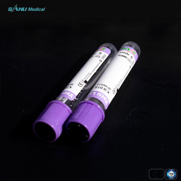 EDTA K3 Blood Collection Tube For Blood Hematology Determination