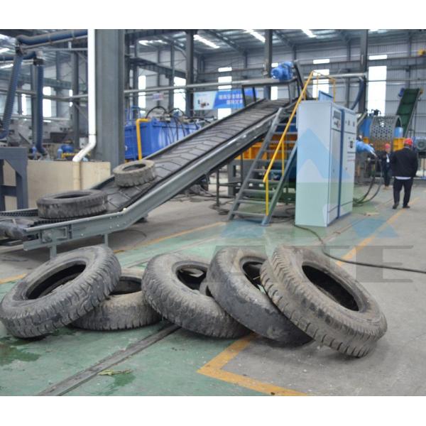 5000 kg Weight Double Shaft Shredder for Tire Recycling Plant Customized Production