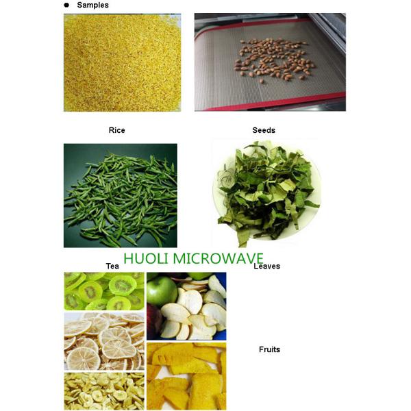 Microwave Dryer Industrial Flower Dehydrator Sterilizing Machine HS Code 843880000