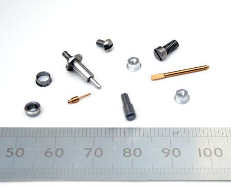 Precision Stainless Steel Machined Parts Small CNC Turning 0.002mm Tolerance