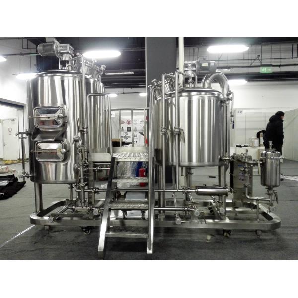 300L 500L 700L Craft Beer Equipment , Microbrewery Machine Stainless Steel 304