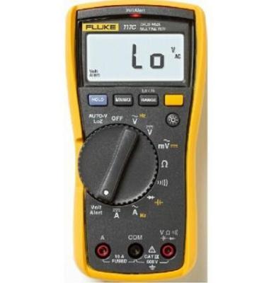 Fluke 117C Multiméter de medição de tensão Peso 550 g Temperatura de funcionamento -10 °C a +50 °C