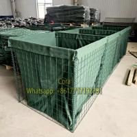 Paroi de barrière défensive militaire en PVC revêtue de zinc-aluminium de type SX-3