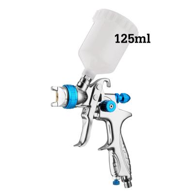 High Volum Low Pressure MINI 125mL Air Spray Paint Gun Portable Acid-Proof Painting Tool