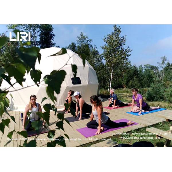 Waterproof Clear PVC Geodesic Dome House Yoga Glamping Home Tents