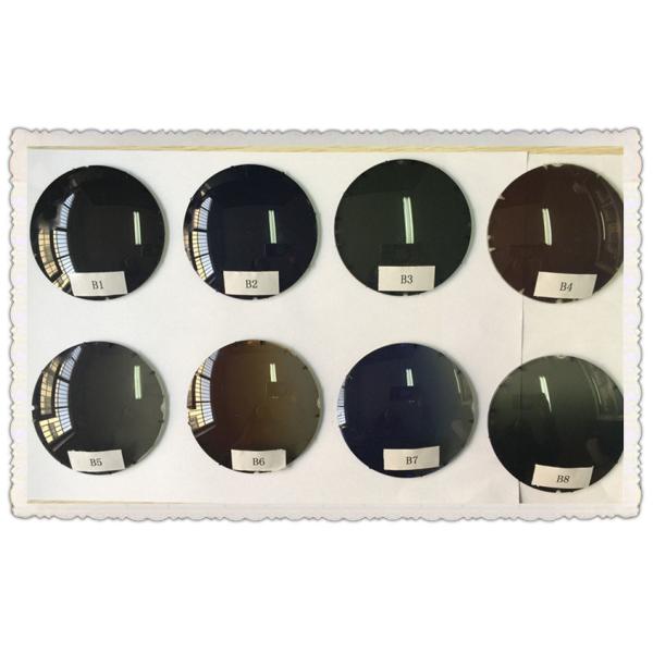 CR39 Uncoated Polarized Eyeglass Lenses Anti UV 1.499 Index 80mm Diameter