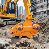Excavateur hydraulique à accrochage rapide de 1 à 45 tonnes pour machines de construction à libération rapide