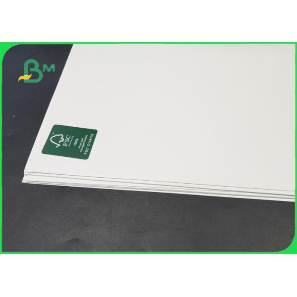Картон цвета слоновой кости 1.35ММ 1.5ММ бумаги доски К1С высокой толщины ФСК & ИСО белый для делать карту имени