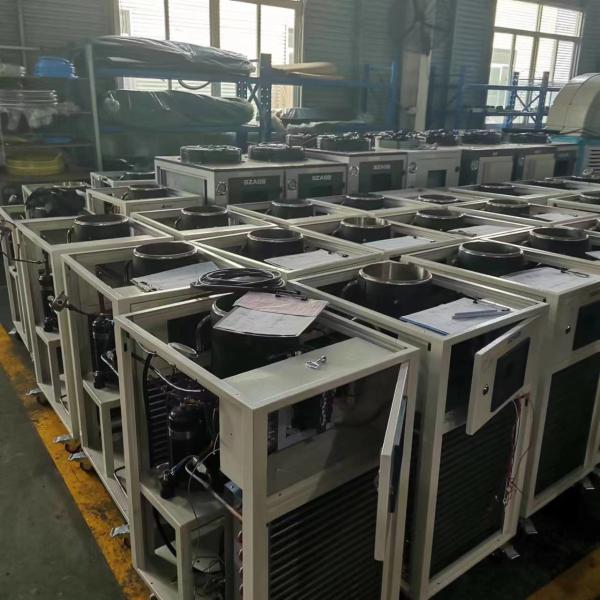 30HP Air Cooled Screw Chiller Industrial Process For Printing And BOPP Film Lamination Line