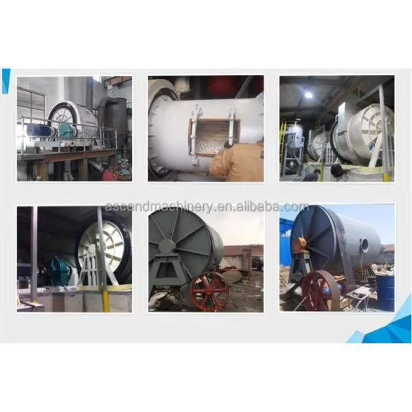 TCQ2100X2100 Глинистый древесный уголь Керамический мягкий шлифовальный завод Горное оборудование с эффективным объемом 6 7 8 кубических метров