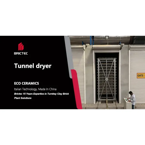 Brick Tunnel Dryer Single-Layer Through-Type with Automatic Drying Machine With Lower Investment and Simple Control