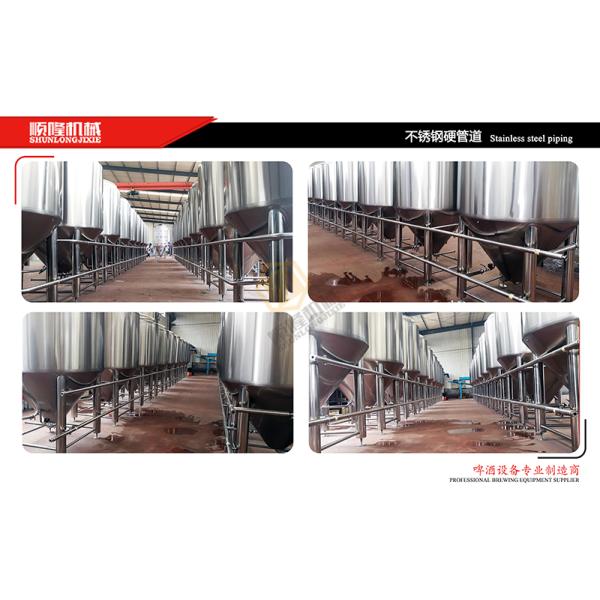 1000 L SS Micro Beer Brewing Equipment High Efficiency CE Certification