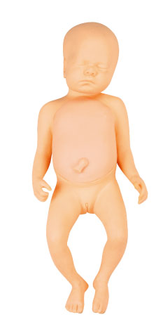 Newborn Baby Dolls Pediatric Simulation Manikin with Umbilical Cord , Infant Simulation