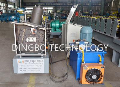 Gearbox  Transmission 2.5mm Upright Guardrail Roll Forming Machinery