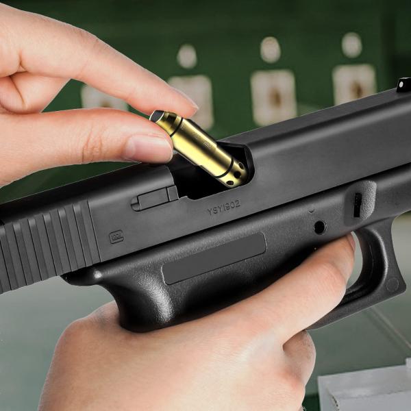 9MM Laser Training Cartridge Class IIIA Red Laser Bore Sight