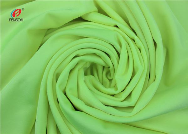Soft hand-feel Waterproof and dry - fit 4 way stretch nylon spandex fabric for yoga underwear swimwear fabric