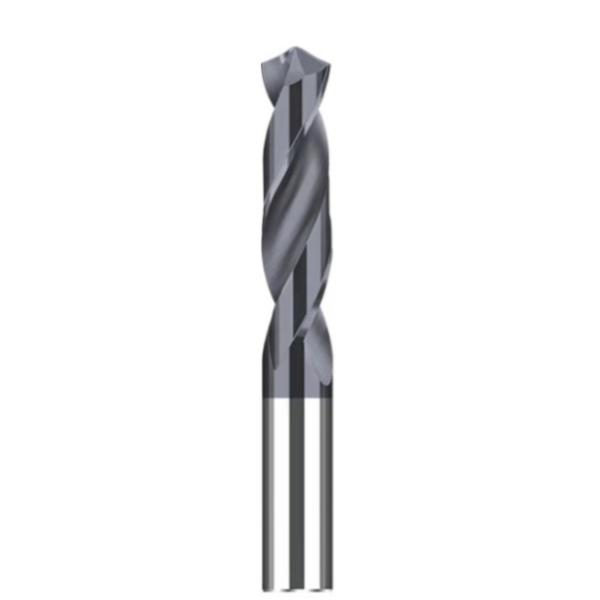 HRC45 3D Solid Carbide Drill Bit Metal 6mm Drilling Hardened Steel With Carbide