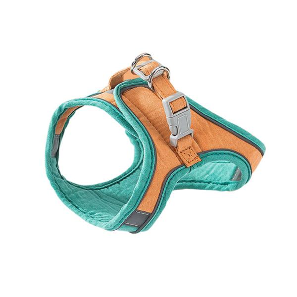 Lovely Adjustable Pet Harness Soft Nylon Mesh Reflective Cat Harness Leash Set