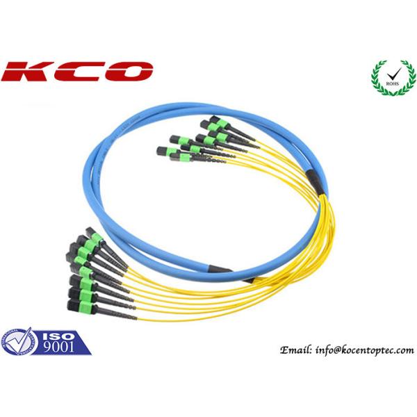 LAN WAN MPO MTP Breakout Trunk Cable Fiber Single Mode 9/125 12 Cores 24 Cores
