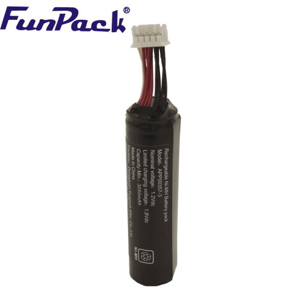 Перезаряжаемые батарея 1.2V 3250mAh Ni MH с PCB для регистратора данных автомобиля
