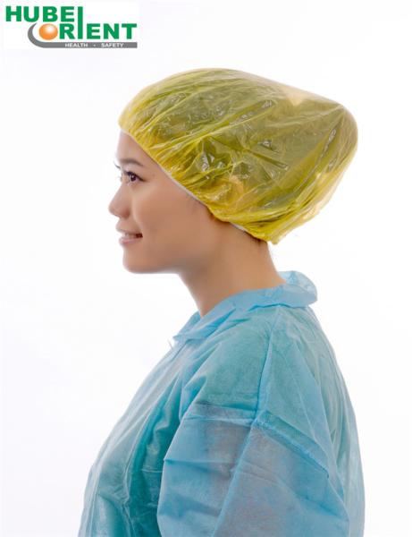 Tampa descartável não tecida do cabelo ISO9001 para cuidados pessoais