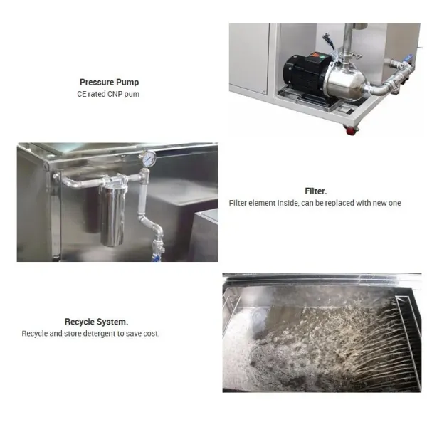 Skymen Sonic Cleaning Industrial Doc Egr Cooler Exhaust Component DPF Ultrasonic Cleaner