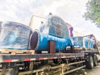 Turbina de agua de alta cabeza de acero y acero inoxidable para aplicaciones de cabeza de agua