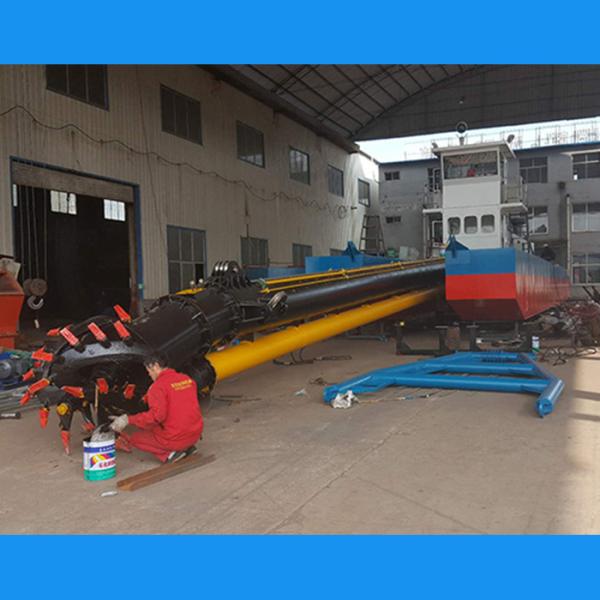 Dredger de areia de corte de 24 kW para projetos de dragagem em grande escala Modelo YSCSD300