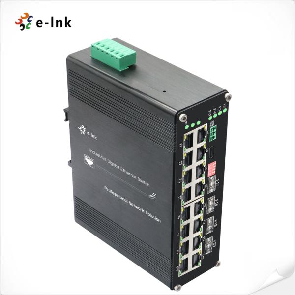 Managed Hardened Ethernet Switch with PoE for Industrial Surveillance Networks