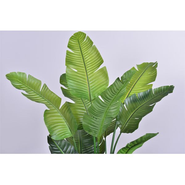 High Quality Real Touch Leaves Artificial Plant Strelitzia Nicolai Fire Resistant Faux Bird of Paradise for Indoor and Outdoor