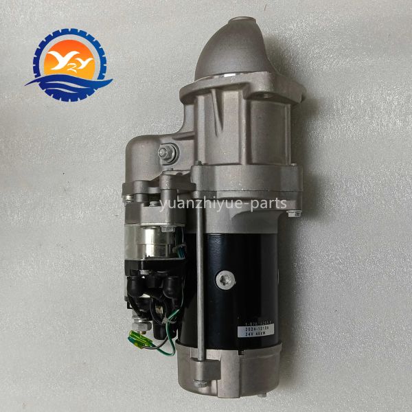 4BD1 4BG1 Engine Starting Starter Motor 9T 24V 4.5KW 8-97029863-7 1-87618265-0 0-23000-2542 for Isuzu Engine Parts