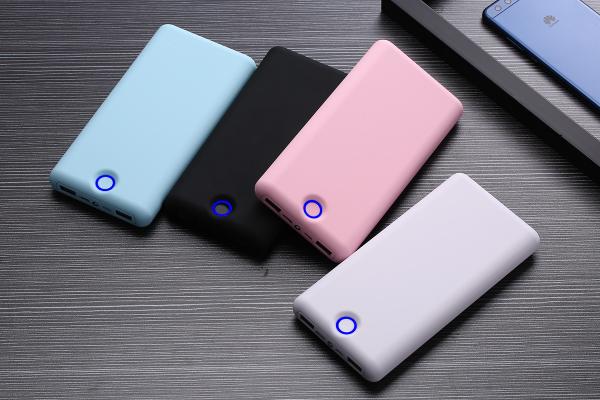 Type-C PD fast Charging Power Bank 20000mAh With LED lighting for Smartphones