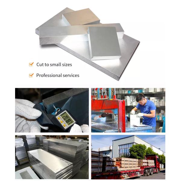 Tôle d'aluminium 1060 1100 3003 5052 2mm 3mm 4mm Plaque d'aluminium pour plafond