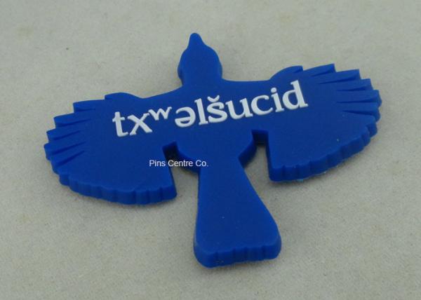 Multi Color Plastic Luggage Tag Keychain Magnet Pin Eco - friendly