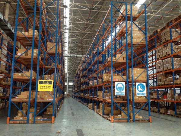 Commercial Heavy Duty Pallet Racks With Powder Coated Finish For Warehouse