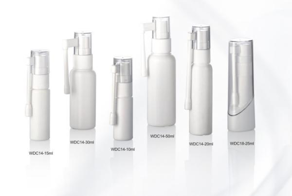 10ml 15ml 20ml 30ml 50ml 100ml PE Nose Spray Bottle Nasal Spray Container