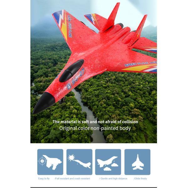 Remote Control Glider Toy for Children Electric AA Foam Airplane Flying Toy 100m Range