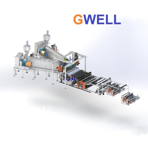 Ligne d'extrusion de films d'étanchéité EVA