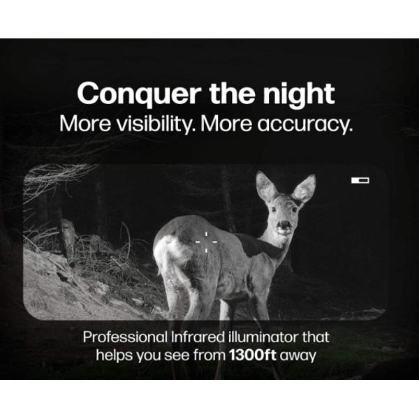 Night Vision Thermal Imaging Digital Infrared Scope Riflescope With Reticle