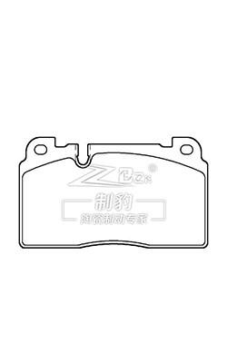 Audi Q5 Ceramic Audi Brake Pad Set D1663 , 8R0 698 151D