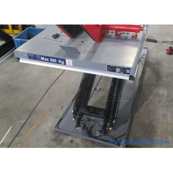 1000lbs 300 libras de motocicleta hidráulica pneumática Scissor o carro da tabela de elevador