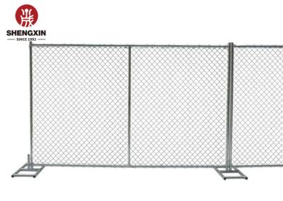 Outdoor Construction Site Security 2.5mm Chain Link Temporary Fence
