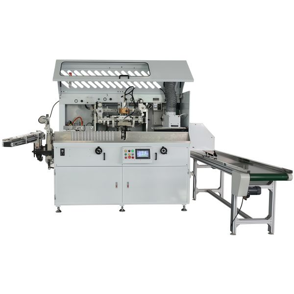 High Precision 7.5KW Automatic Hot Stamping Machine For Cylindrical Containers
