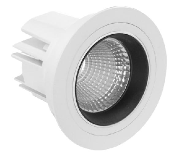 Deep anti-glare Adjustable Recessed lighting COB spotlight downlight ceilling fixture light in shops supermarket 20W 25W