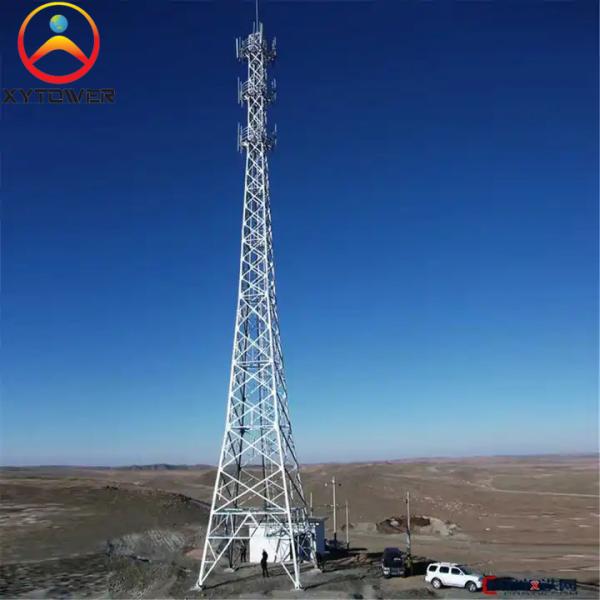40m 4 Legged Wireless Self Supporting Wifi Antenna Angle Steel Communication Tower
